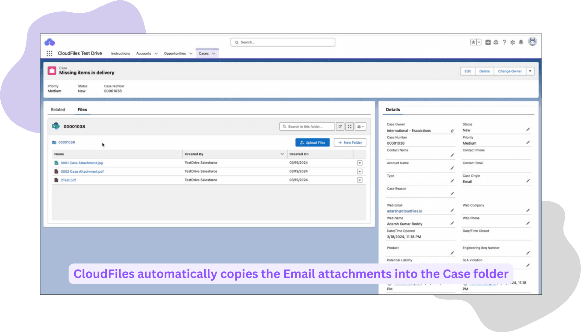 email-to-case-use-cases