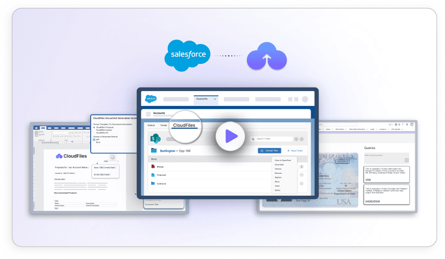 CloudFIles Document management demo video