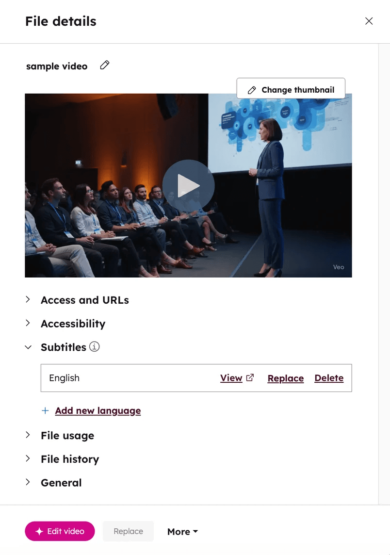 Video Hosting and Performance Analytics