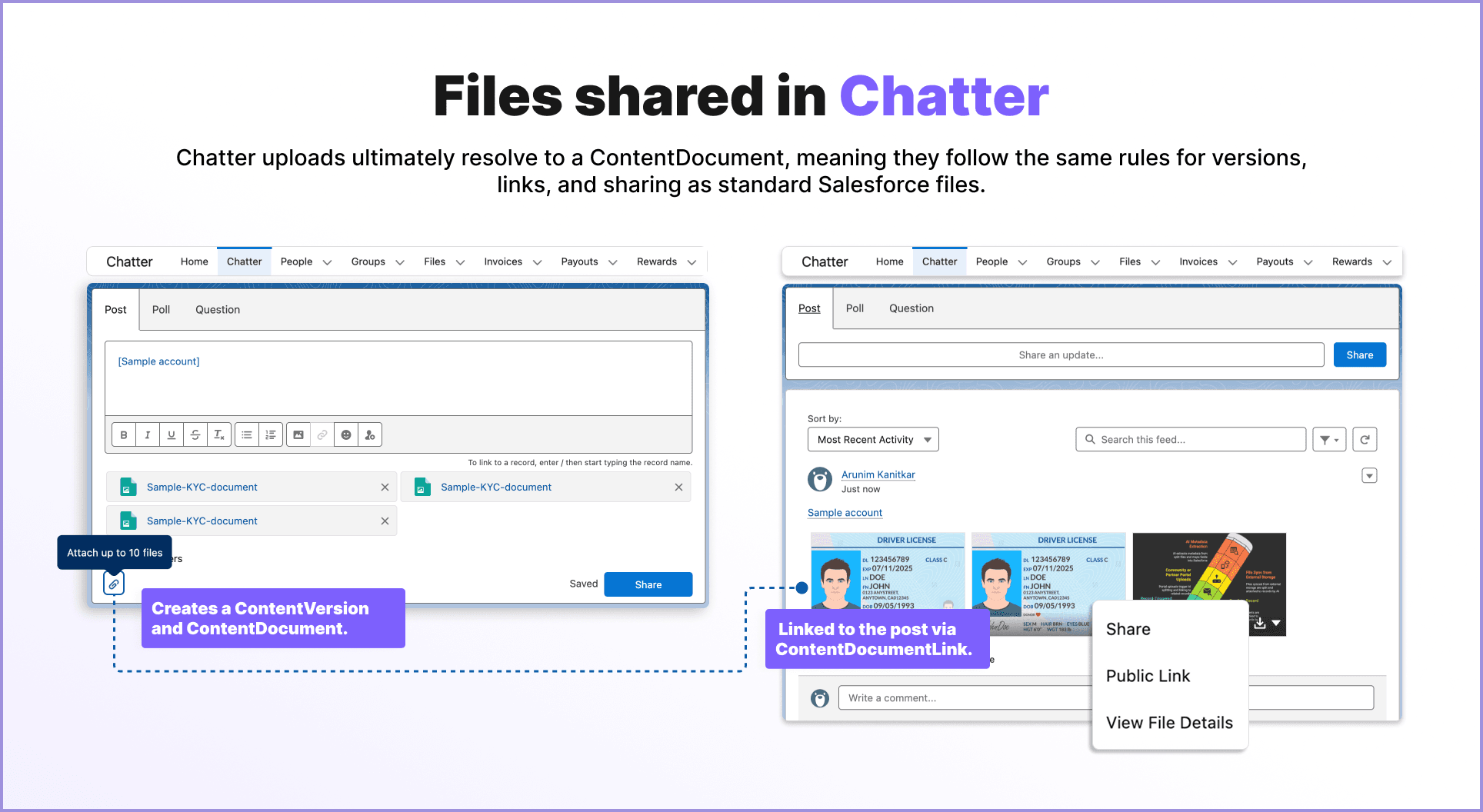 files in chatter