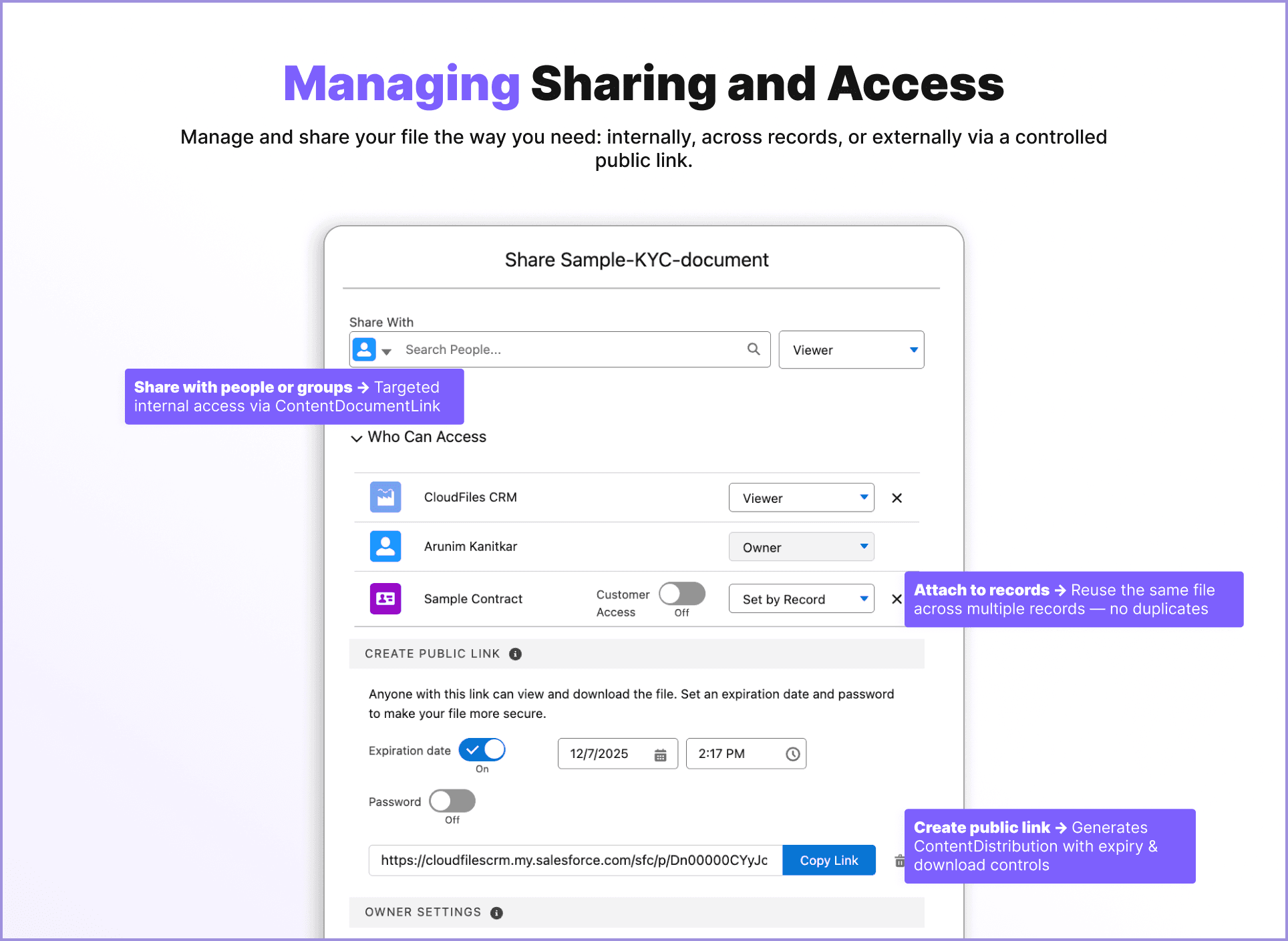 share files